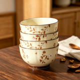 Hand Painted Floral Chinese Ceramic Bowls